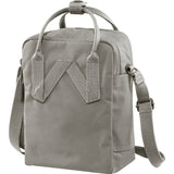Navy Fjallraven Kanken Sling crossbody bag with adjustable strap and compact design, ideal for everyday carry.