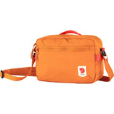 Fjallraven High Coast Crossbody bag in patina green with adjustable strap and compact design, ideal for everyday use.