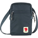 Fjallraven High Coast Pocket crossbody bag in Rowan Red with adjustable strap and compact design.