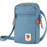 Fjallraven High Coast Pocket crossbody bag in Rowan Red with adjustable strap and compact design.