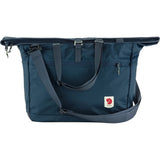Fjallraven High Coast Tote 30 bag in neutral fabric with handles, showing a spacious, minimalist design for everyday use.