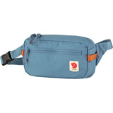 Green Fjallraven High Coast Hip Pack waist bag with adjustable strap and multiple compartments for outdoor and everyday use