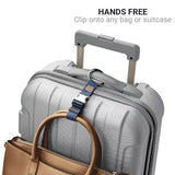 Go Travel Everyday Carry Clip attached to keychain or bag, compact portable clip for organizing small essentials.