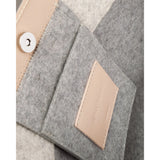 Graf Lantz Jaunt Merino Wool Tote bag in natural color with sturdy handles and spacious interior for everyday use.
