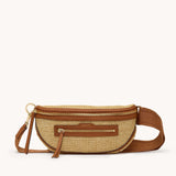 Hammitt Charles Crossbody Med bag in black leather with silver hardware, featuring a front flap and adjustable strap.