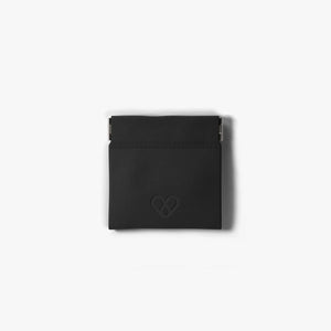 Hears earplugs carry pouch with black exterior and zipper closure, designed for storing and protecting earplugs.
