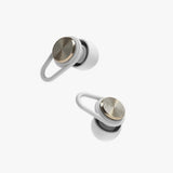 Hears high fidelity earplugs in jet black with 20dB noise reduction, designed for comfortable, clear sound protection.