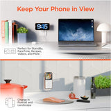 HyperGear MaxCharge 3-in-1 magnetic wireless fast charger with dual USB-C PD output, shown with charging cables and devices.