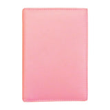 ILI personalized leather passport case with sleek design and secure closure, perfect for travel and organization.
