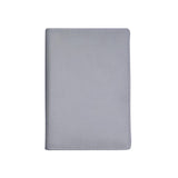ILI personalized leather passport case with embossed name, featuring a sleek brown leather design and secure card slots.