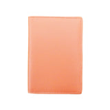 ILI personalized leather passport case with secure holder and embossed design, perfect for travel and stylish organization.