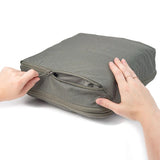 Medium charcoal Peak Design packing cubes from Index Urban, showing organized, lightweight travel storage with multiple compartments.
