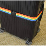 Green adjustable luggage straps from Index Urban Touro Accessories with sturdy buckles and reinforced edges.