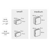 Small Peak Design Packing Cube by Index Urban showing compact, organized storage with durable fabric and zip closure.