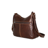 Honey Jack Georges Sophia Mini Handbag with top handle and gold hardware, made of smooth leather.
