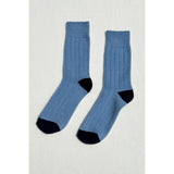 Le Bon Shoppe classic cashmere socks in camel color, soft and cozy knit fabric with ribbed cuffs and smooth texture.