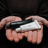 Matador refillable toothpaste tubes accessory, eco-friendly travel-friendly oral care product, flexible and reusable toothpaste container.