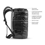 Matador SEG28 backpack in Arctic White with multiple compartments, sturdy straps, and modern design for everyday use.