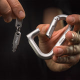 Black Matador BetaLock™ lock with key, showcasing its sturdy design and secure locking mechanism.