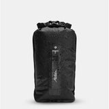 Matador Flatpak Dry Bag 2L in black, compact waterproof storage bag for outdoor and adventure use.
