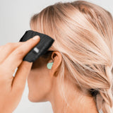 Matador blackout sleep mask with built-in earplugs for complete darkness and noise reduction, comfortable and lightweight for restful sleep.