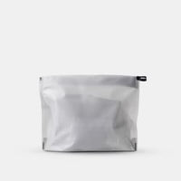 Matador Flatpak Zipper Toiletry Case in black with zipper closure and compact design, ideal for travel organization.