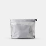Matador Flatpak Zipper Toiletry Case in black with zipper closure and compact design, ideal for travel organization.
