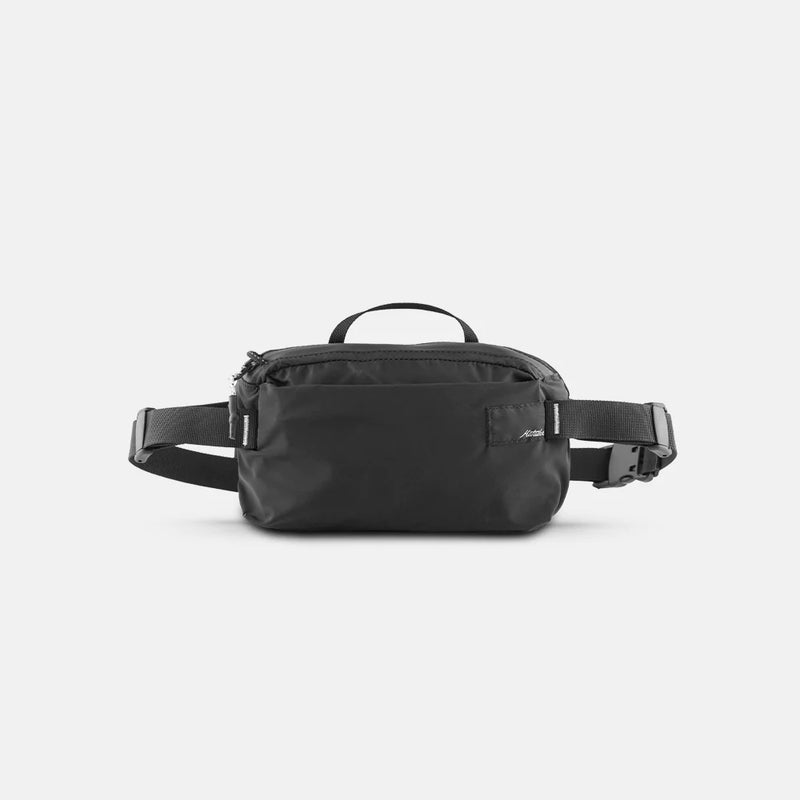 Matador ReFraction™ Packable Sling waist pack in gray, compact and lightweight with adjustable strap for outdoor and everyday use.