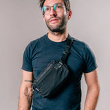 Matador ReFraction™ packable waist pack with adjustable strap and multiple compartments, designed for convenient carry.