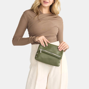 Hammitt | VIP Med Landscape Green/Brushed Silver