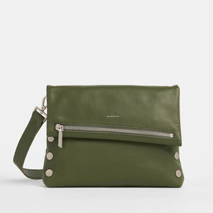 Hammitt | VIP Med Landscape Green/Brushed Silver