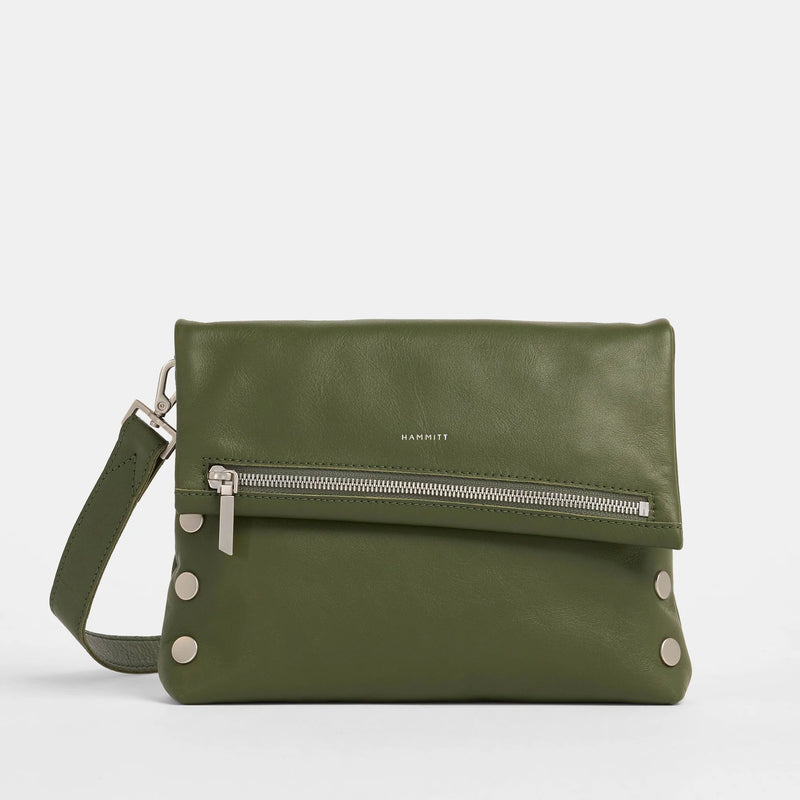 Hammitt | VIP Med Landscape Green/Brushed Silver