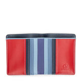 Black Mywalit standard wallet with multiple card slots and a sleek design, made of high-quality leather.