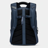 Nomatic Travel Pack 14L-21L in navy blue, showing the sleek, compact design with multiple compartments for organized travel storage.