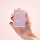 Noshinku hand sanitizer bottle with pump dispenser, clear liquid sanitizer for hand hygiene, on a white background.
