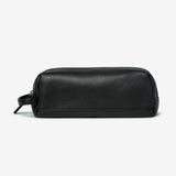 Osgoode Marley small leather travel kit toiletry bag with zipper closure and compact design, ideal for travel accessories.