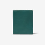 Black Osgoode Marley RFID passport cover with wallet design, featuring secure card slots and sleek leather finish.