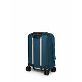 Osprey Transporter™ 4-Wheel Hybrid Carry-On in Venturi Blue, featuring durable design and four-wheel mobility for travel.