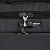 Pacsafe V Anti-Theft 16-inch commuter backpack in slate color with multiple compartments and secure design for urban travel.