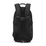Pacsafe V 12L anti-theft tech backpack with padded compartments and secure zippers, designed for travel and daily use