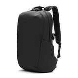 Pacsafe V 24L anti-theft active backpack with padded straps, multiple compartments, and secure lockable zippers for travel safety.