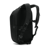 Pacsafe V 26L anti-theft tour backpack with secure zippers and padded straps, designed for travel and everyday use.