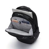 Pacsafe V 26L anti-theft tour backpack with secure zippers and padded straps, designed for travel and everyday use.