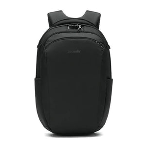 Pacsafe V 26L anti-theft tour backpack with padded straps and multiple compartments, designed for secure travel and everyday use.