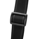 Black Pacsafe V anti-theft tour crossbody bag with secure zippers and adjustable strap for safe, comfortable carrying.