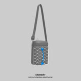 Pacsafe GO Anti-Theft Festival Crossbody bag with adjustable strap and secure zipper closure, designed for travel and outdoor use.