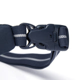 Pacsafe GO anti-theft sling pack in coastal blue, compact and secure crossbody bag with multiple zippers and adjustable strap.