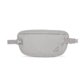 Pacsafe Coversafe X100 RFID blocking security waist pouch with concealed design and adjustable strap for secure travel storage
