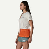 Aqua stone Patagonia Terravia Sacoche Bag 3L with adjustable strap and minimalist design, made for lightweight everyday use.