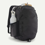 Patagonia Atom Day Pack 24L backpack in current blue with adjustable straps and multiple compartments for outdoor or daily use.